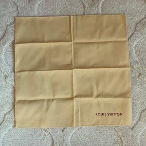 Louis Vuitton dust cloth!